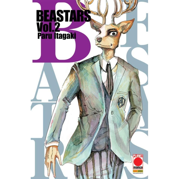 Beastars  2 di Paru Itagaki NUOVO Ristampa ed. Panini 
