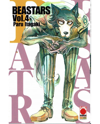 Beastars  4 di Paru Itagaki NUOVO Ristampa ed. Panini 