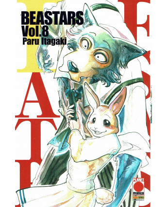 Beastars  8 di Paru Itagaki NUOVO Ristampa ed. Panini 