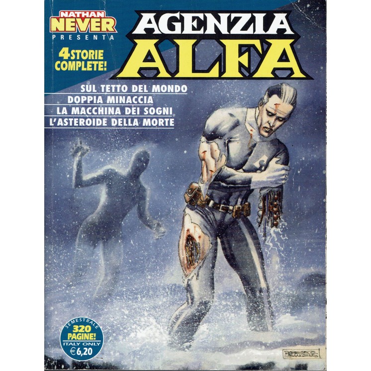 Nathan Never Agenzia Alfa n.18 4 storie COMPLETE di Vigna ed. Bonelli