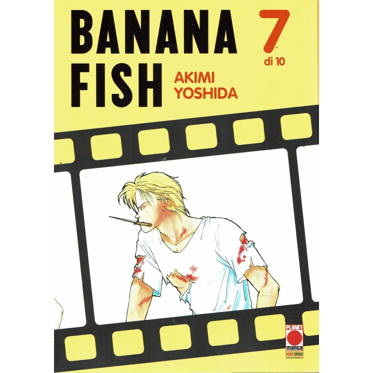 Banana Fish  7 nuova edizione di Akimi Yoshida NUOVO cartolina ed. Panini 