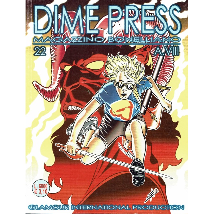 Dime Press magazzino bonelliano  22 Gea Zagor ed. Dime Press