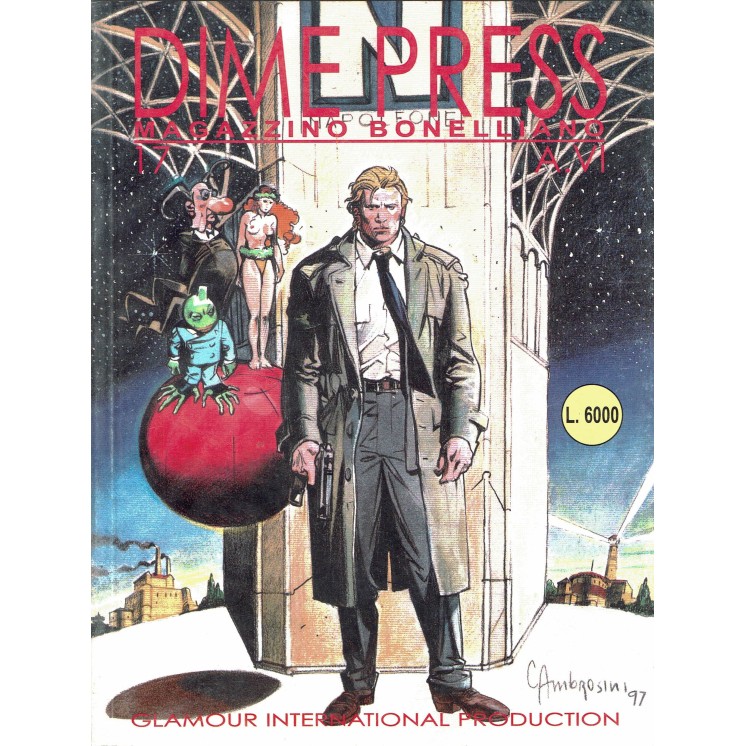 Dime Press magazzino bonelliano  17 Napoleone Nick Raider ed. Dime Press