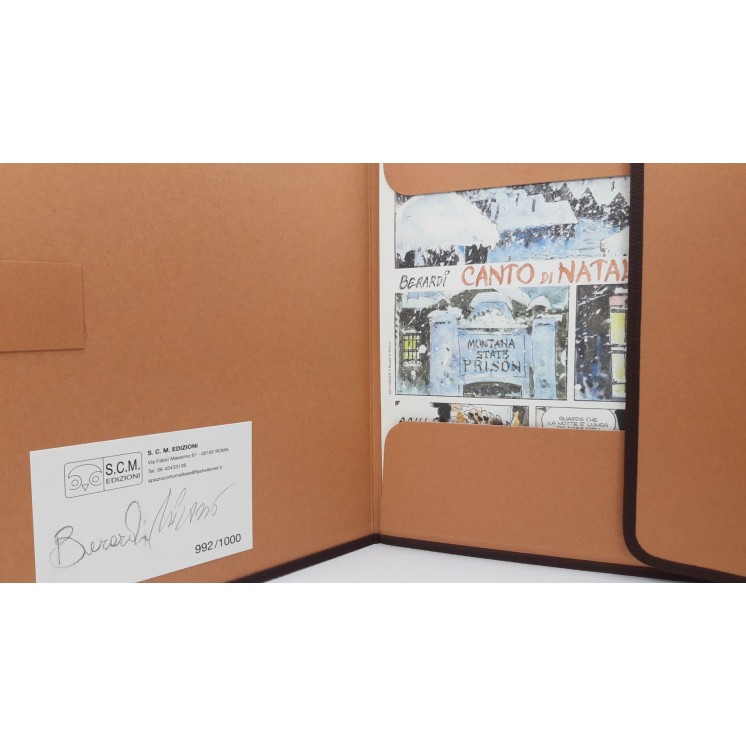 Portfolio Berardi Milazzo 985/1000 limited Ken Parker Scm edizioni FU19