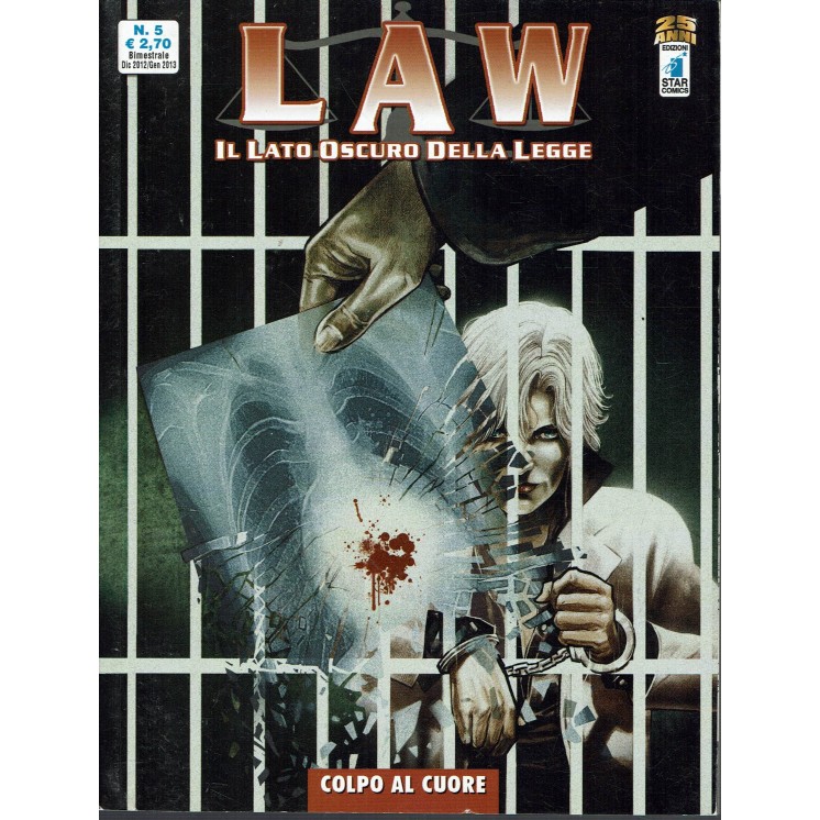 LAW il lato oscuro della legge  5 di Ambu ed. Star Comics BO02