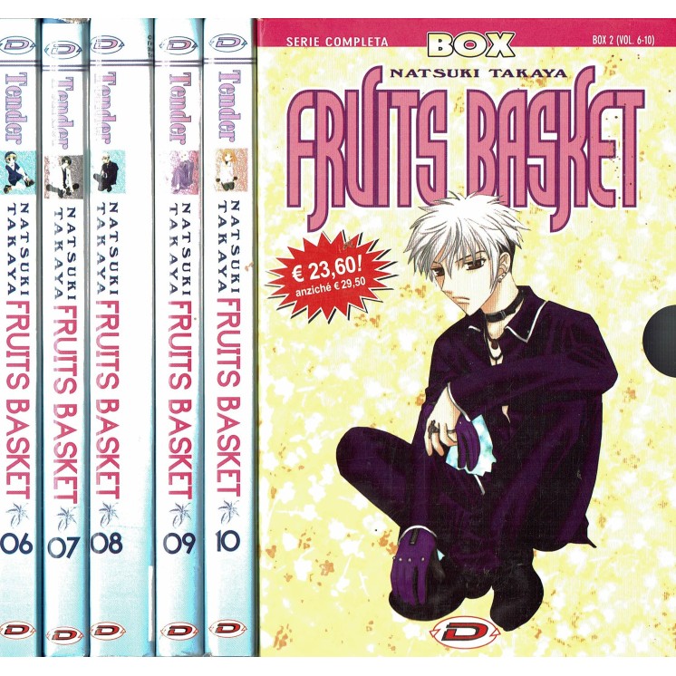 Fruits Basket 6/10 cofanetto di Natsuki Takaya ed. Dynamic
