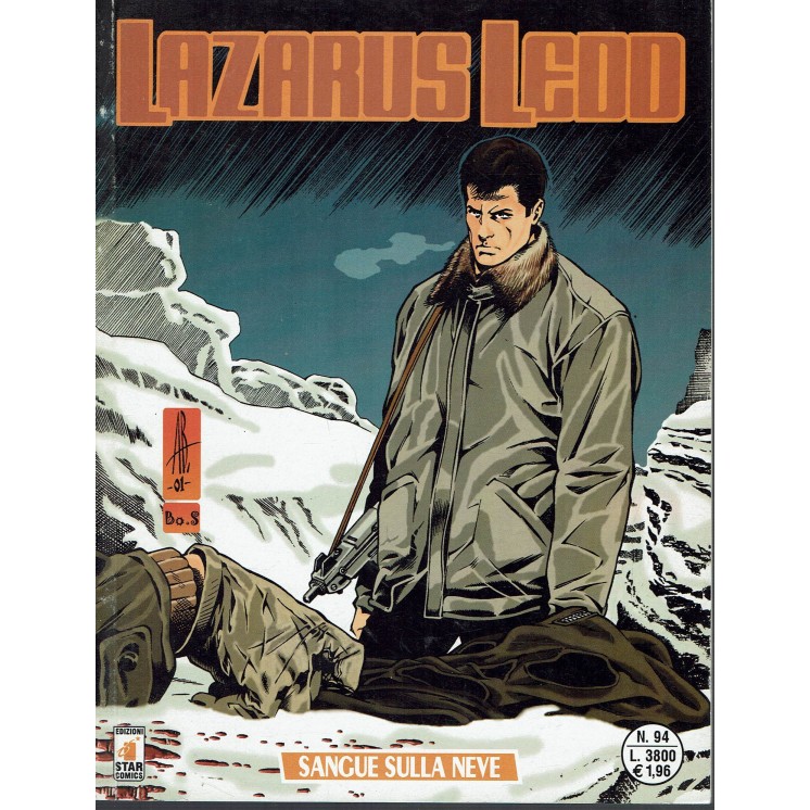 Lazarus Ledd n. 94 sangue sulla neve di Ade Capone ed. Star Comics