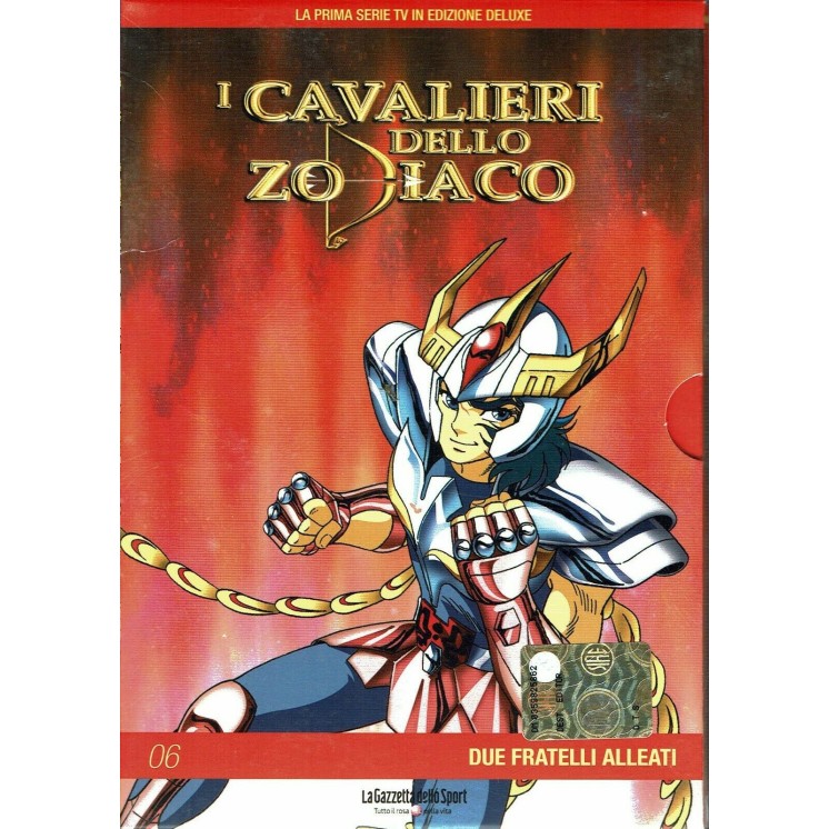 I Cavalieri dello Zodiaco  6 due fratelli alleati DVD Gazzetta Yamato