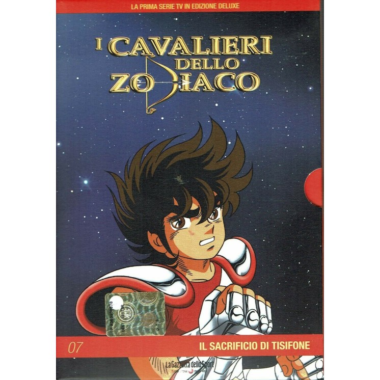 I Cavalieri dello Zodiaco  7 il sacrificio di Tisifone DVD Gazzetta Yamato