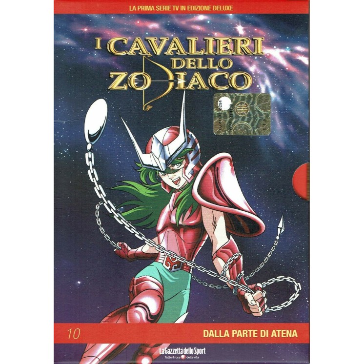 I Cavalieri dello Zodiaco 10 dalla parte di Atena DVD Gazzetta Yamato