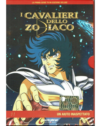 I Cavalieri dello Zodiaco 11 un aiuto inaspettato DVD Gazzetta Yamato