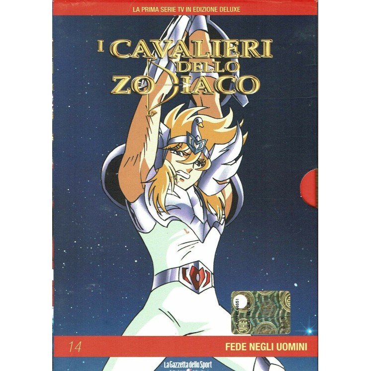 I Cavalieri dello Zodiaco 14 fede negli uomini DVD Gazzetta Yamato