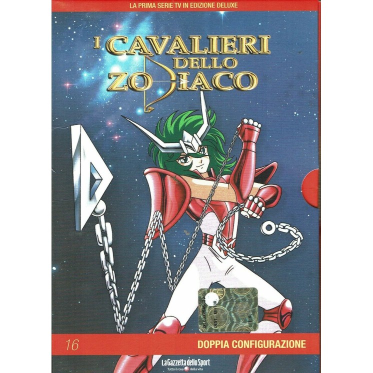I Cavalieri dello Zodiaco 16 doppia configurazione DVD Gazzetta Yamato