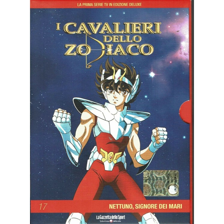 I Cavalieri dello Zodiaco 17 Nettuno signore dei mari DVD Gazzetta Yamato