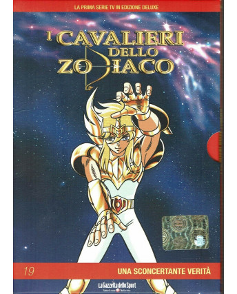 I Cavalieri dello Zodiaco 19 una sconcertante veritÃ  DVD Gazzetta Yamato