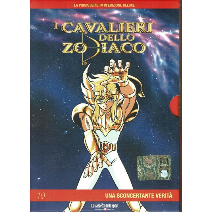 I Cavalieri dello Zodiaco 19 una sconcertante veritÃ  DVD Gazzetta Yamato