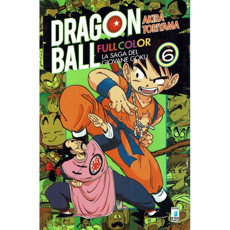Dragon Ball Full Color la saga del giovane Goku  6 di Toriyama  ed. Star Comics