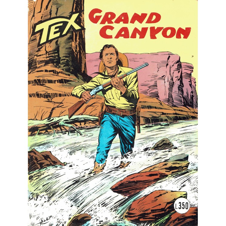 Tex 202 Grand Canyon lire 350 di Bonelli Galep ed Bonelli