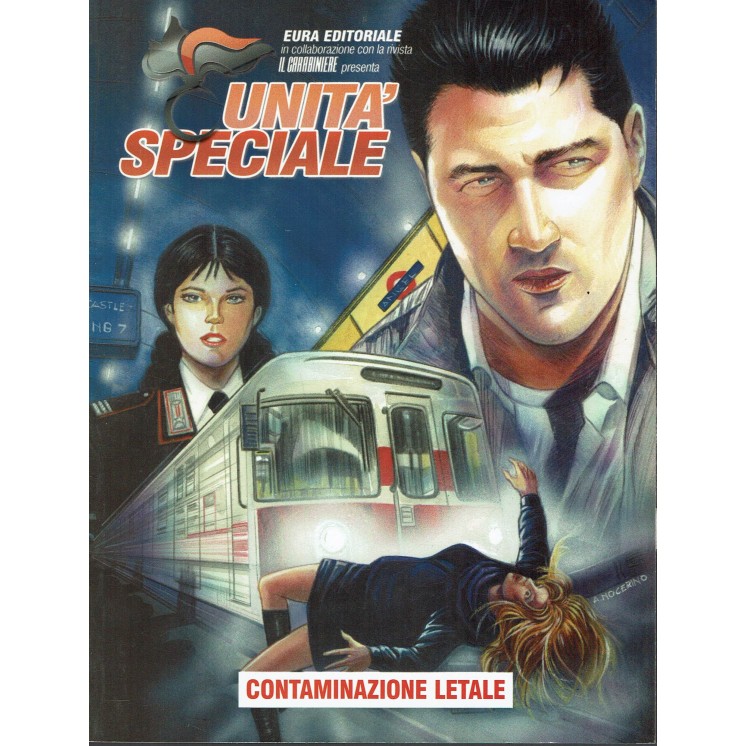 Unità Speciale Anno II n. 9 contaminazione letale di Bussola ed. Eura