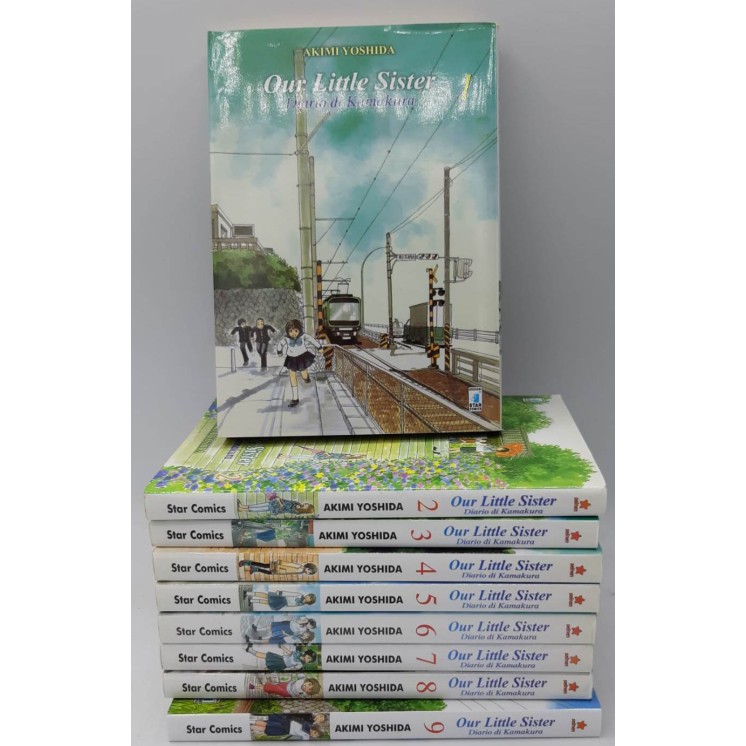 Our little sister diario di Kamakura  1/9 serie COMPLETA di Yoshida ed. Star C
