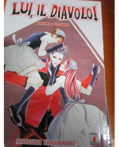 Lui il diavolo  2 Akuma De Soro di Mitsuba Takanashi ed.Star Comics