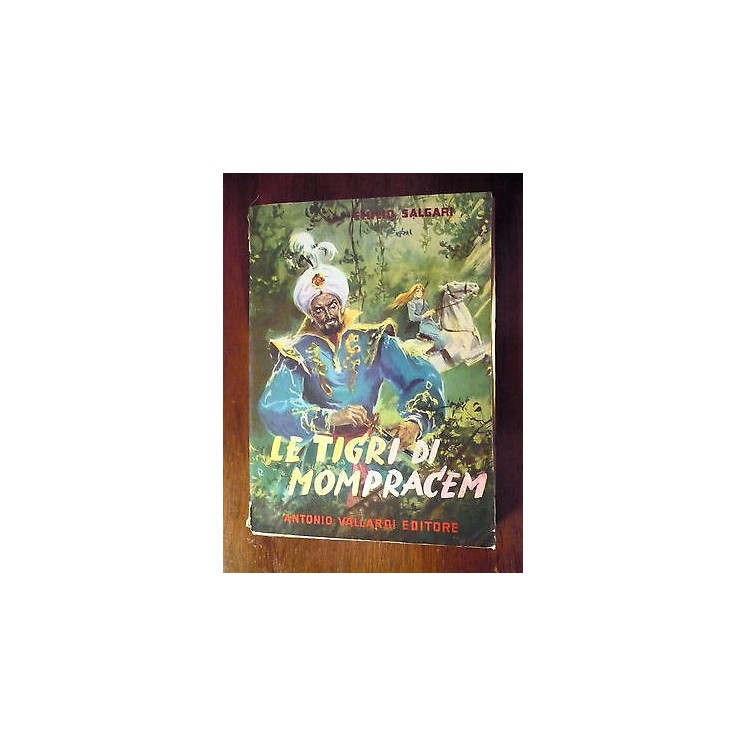 Ed. A. Vallardi milano E. Salgari: Le tigri di mompracem 1961 A32  ...