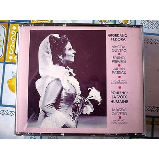Music & arts Giordano: Fedora 1969 Poulenc: La voix humaine 1970 (2...