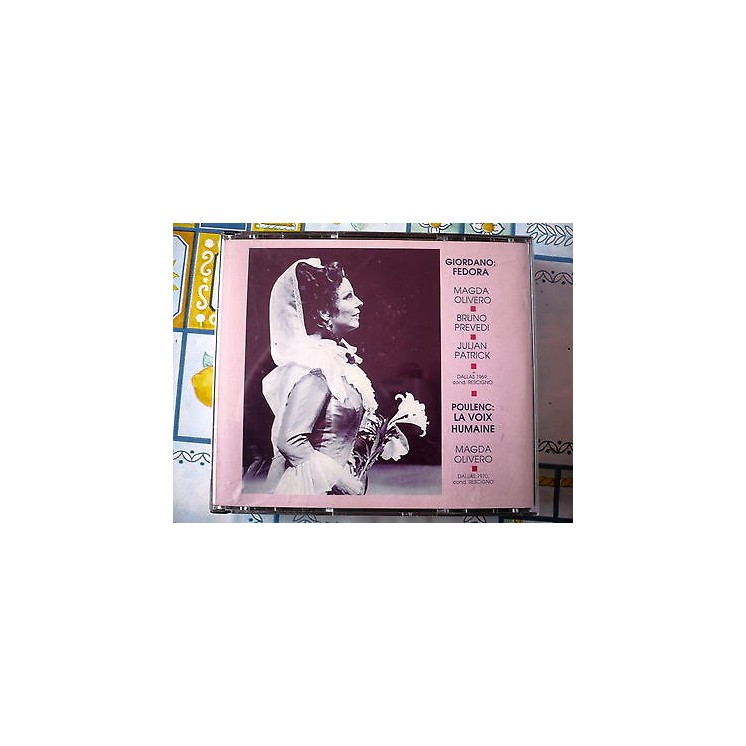 Music & arts Giordano: Fedora 1969 Poulenc: La voix humaine 1970 (2...