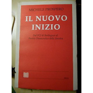 Michele Prospero: Il nuovo inizio Ed. Métis A34  25,00€