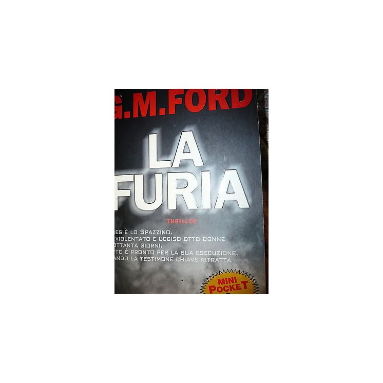 G.M. Ford: La furia Ed. Piemme Pocket A44  2,20€