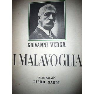 Giovanni Verga: I Malavoglia, Ed.Scolastiche Mondadori A18  3,00€