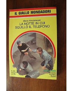 Ed.Mondadori Classici del giallo S.Knickmeyer: La notte in cui squillò il te A30