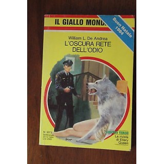 Ed.Mondadori Classici del giallo W.L.De Andrea: L'oscura rete dell'...