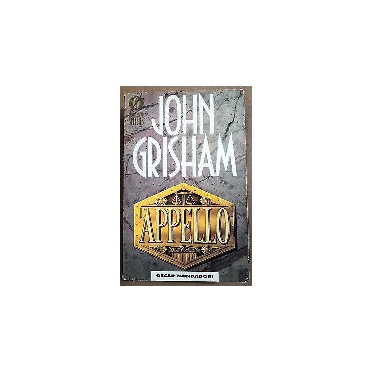 John Grisham: L'appello Ed. Mondadori A37  4,20€