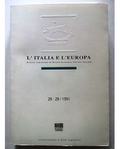 L'Italia e l'Europa Istituto Italiano Studi Legislativi [RS] A27