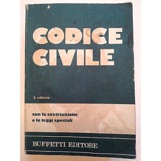 Codice Civile 10a Ed. Buffetti A10 [RS]  3,50€