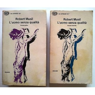 R. Musil: L'uomo senza qualità vol. 1-2 * ed. Einaudi - Gli Struzzi...