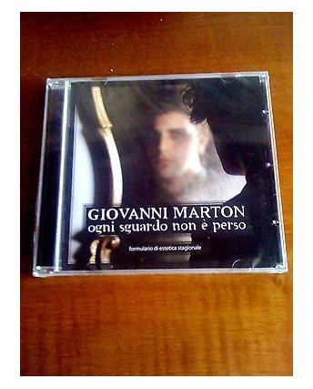 CD3 56 Giovanni Marton: Ogni sguardo non è perso [Seahorse 2012 CD] BLISTERATO