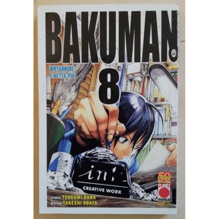 Bakuman n. 8 di Obata, Ohba * Death Note * 1a ed. Planet Manga 3,90€