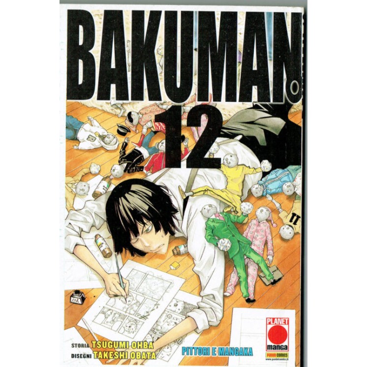Bakuman n.12 di Obata, Ohba * Death Note * 1a ed. Planet Manga 3,90€