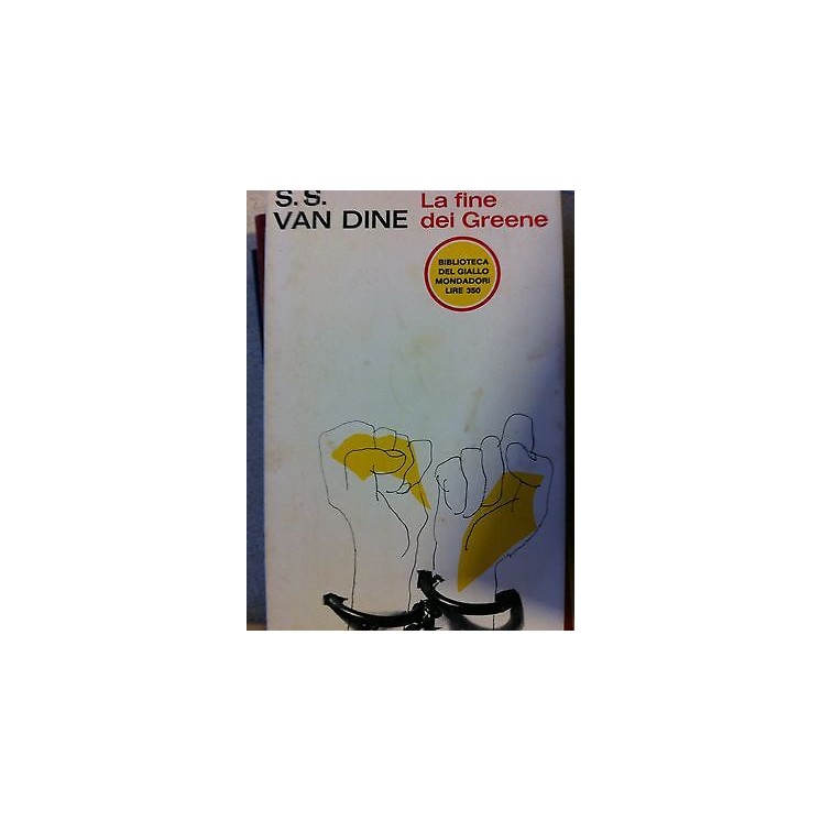 S.S. Van Dine: La fine dei Greene Ed. Mondadori A04  2,00€