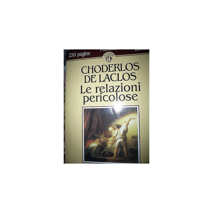 Choderlos De Laclos: Le relazioni pericolose Ed. Newton A31  2,50€