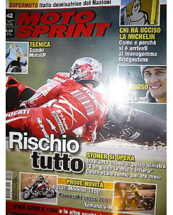 Moto Sprint N.42 2008:Yamaha V-Max, Kawasaki KX 250 F e KX 450 F   FF06