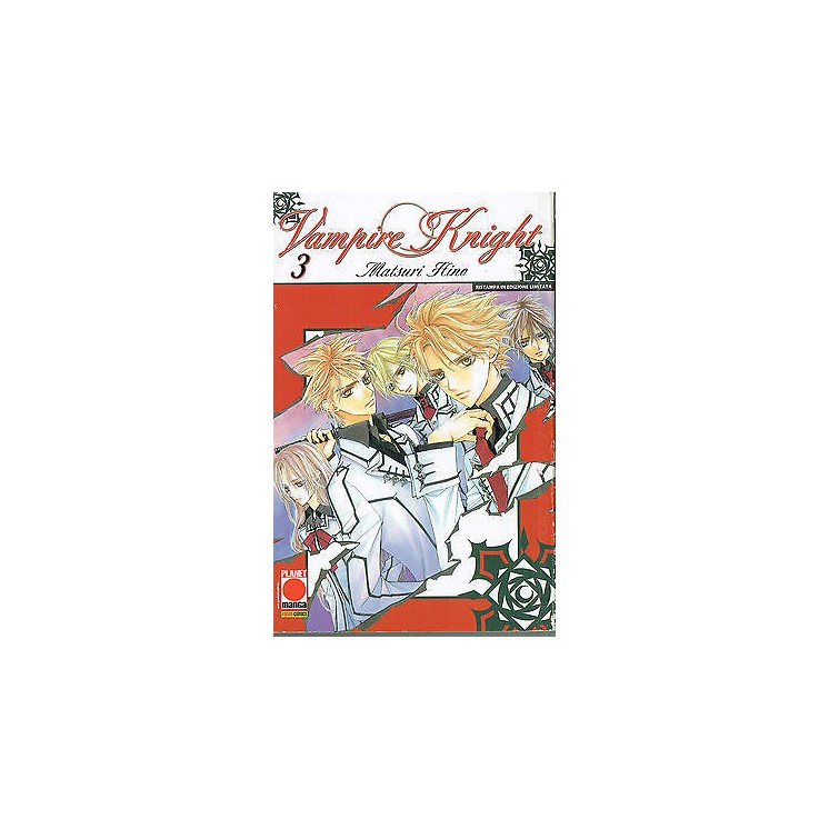 Vampire Knight n. 3 di Matsuri Hino ed.Planet Manga Ristampa  5,50€