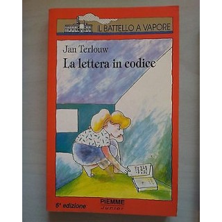 Jan Terlouw: La lettera in codice ed. Piemme A35  2,00€