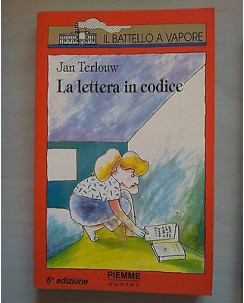 Jan Terlouw: La lettera in codice ed. Piemme A35