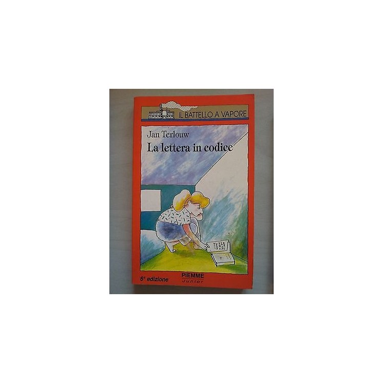 Jan Terlouw: La lettera in codice ed. Piemme A35  2,00€