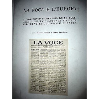 D.Ruesch,B.Somalvico: La Voce e l'Europa Ed Pres. Consiglio dei Min...
