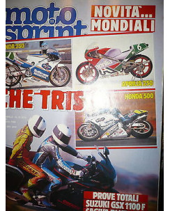 Moto Sprint N.11 '88:Cagiva Blues 125, Suzuki GSX 1100 F  FF08