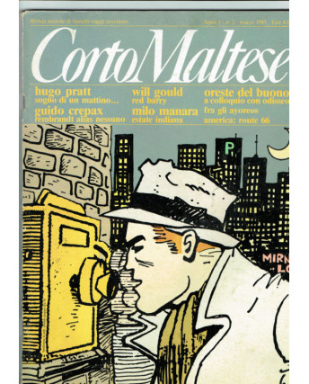 Corto Maltese anno  3 n. 6 *ed.RCS